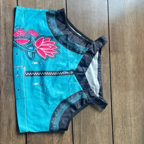 KPop Demon Hunters Costume Set - Blue and Purple - Picture 2 of 8